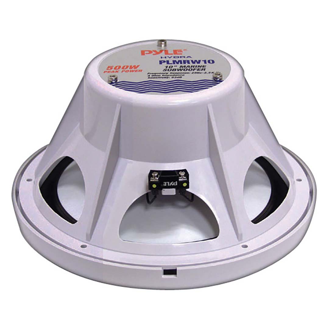 Pyle Marine 10‚Ä≥ Subwoofer ‚Äì Sold Each (White)