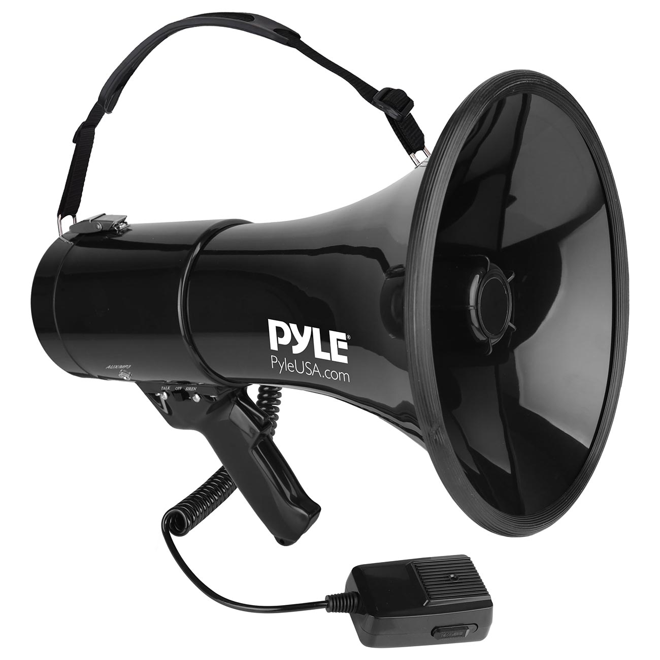 Pyle 50 Watt Megaphone With Built-In Siren