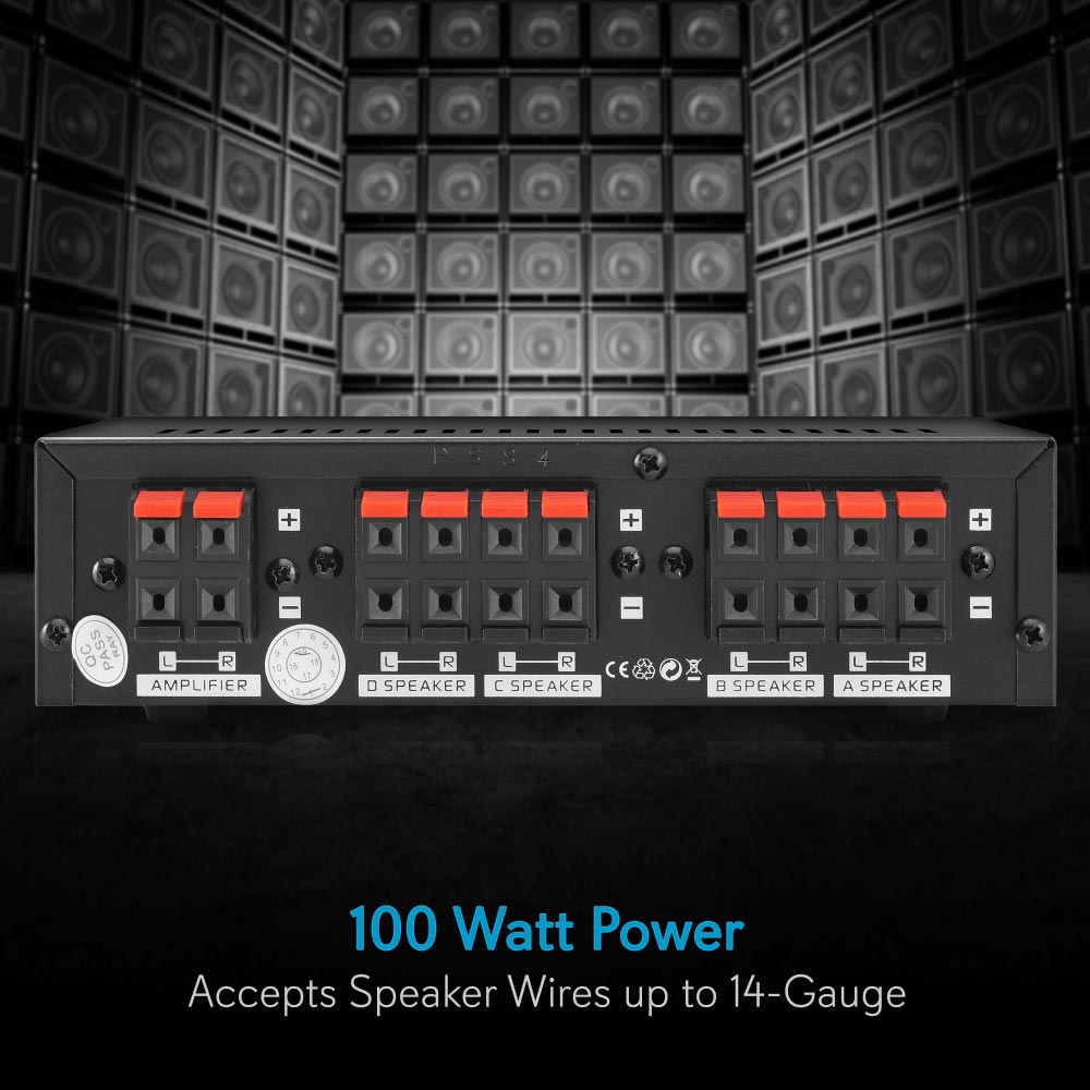 SPEAKER SELECTOR 4 ZONE PYLE