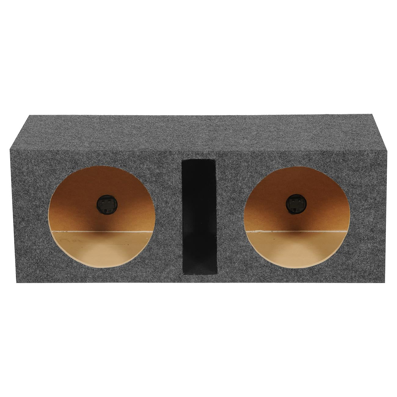 QPower Dual 10" Slot-Ported Empty Woofer Enclosure