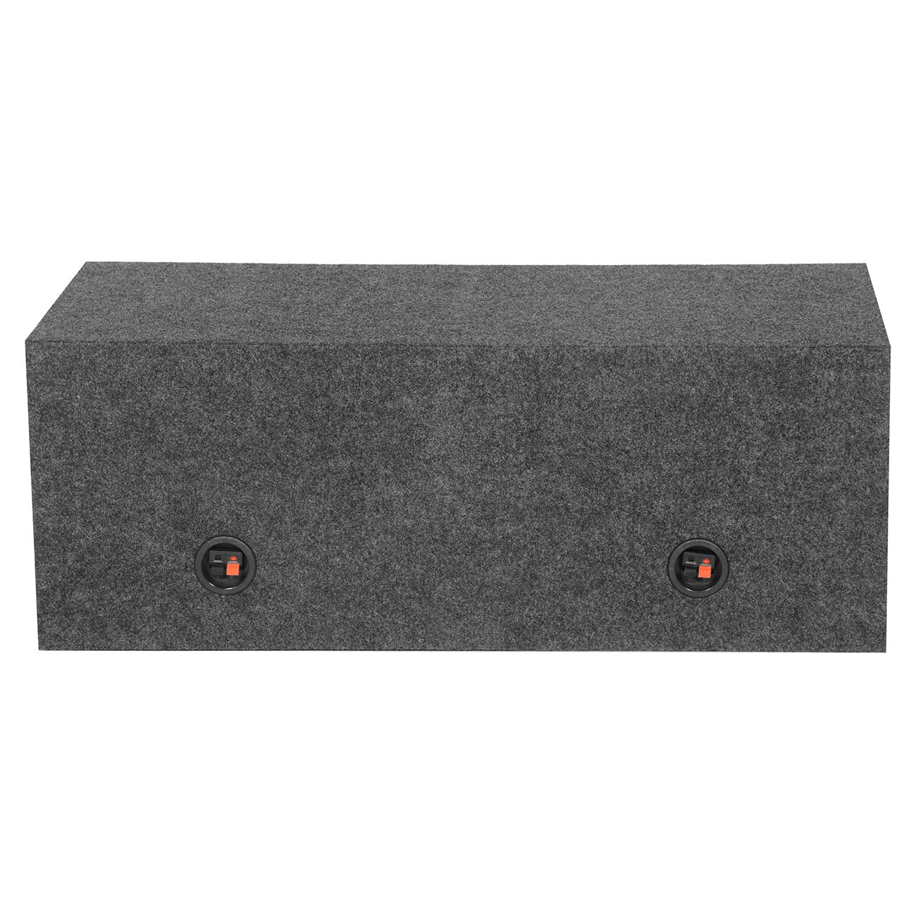 QPower Dual 10" Slot-Ported Empty Woofer Enclosure