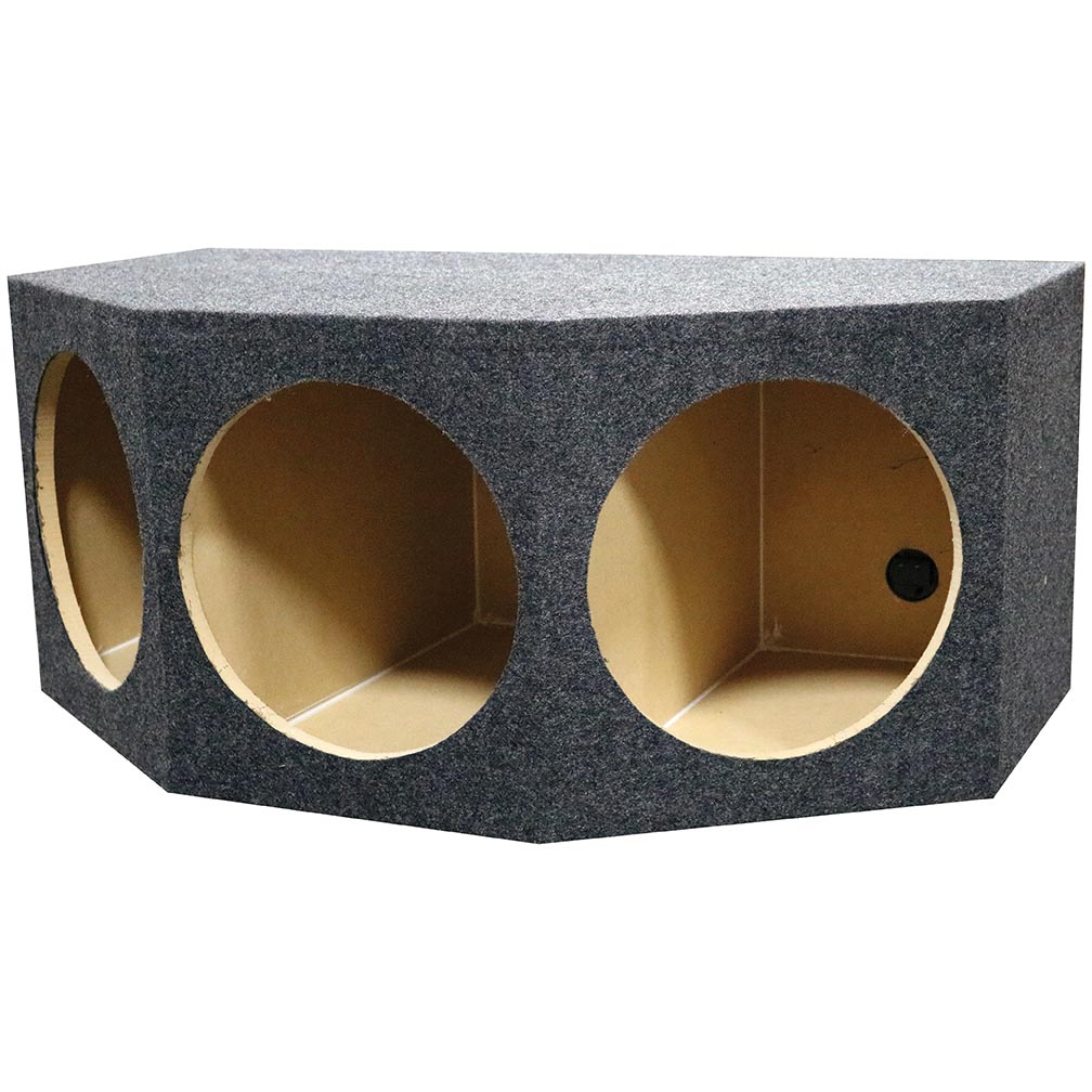 QPower Triple 12‚Ä≥ Sealed Empty Woofer Enclosure