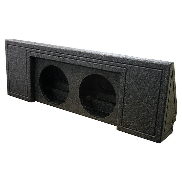 QPower "QBOMB" Canyon/Colorado Crew Cab '15-'24 Dual 10" Empty Woofer Box