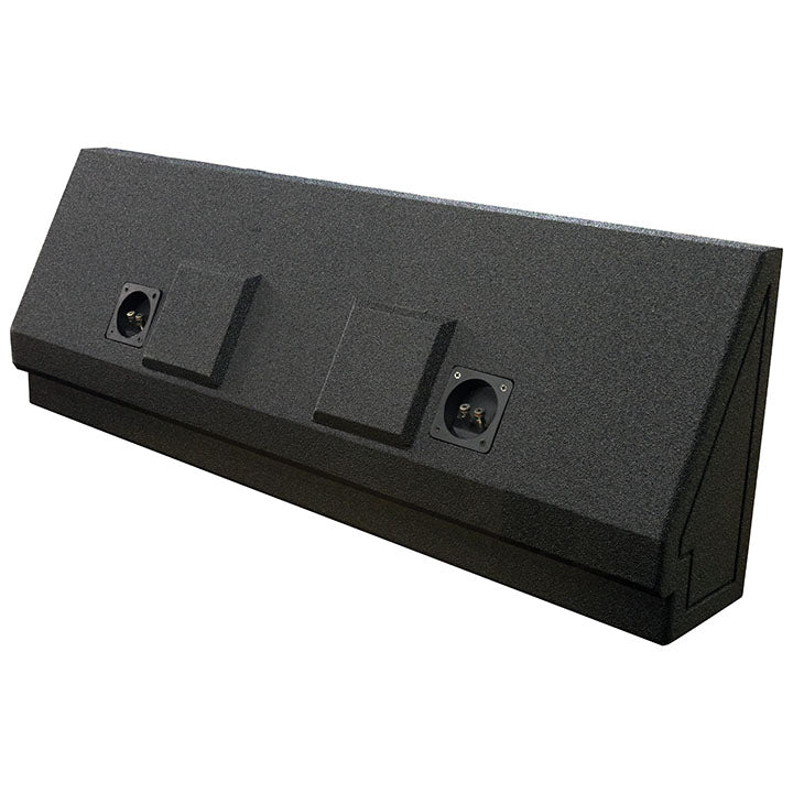 QPower "QBOMB" Canyon/Colorado Crew Cab '15-'24 Dual 10" Empty Woofer Box