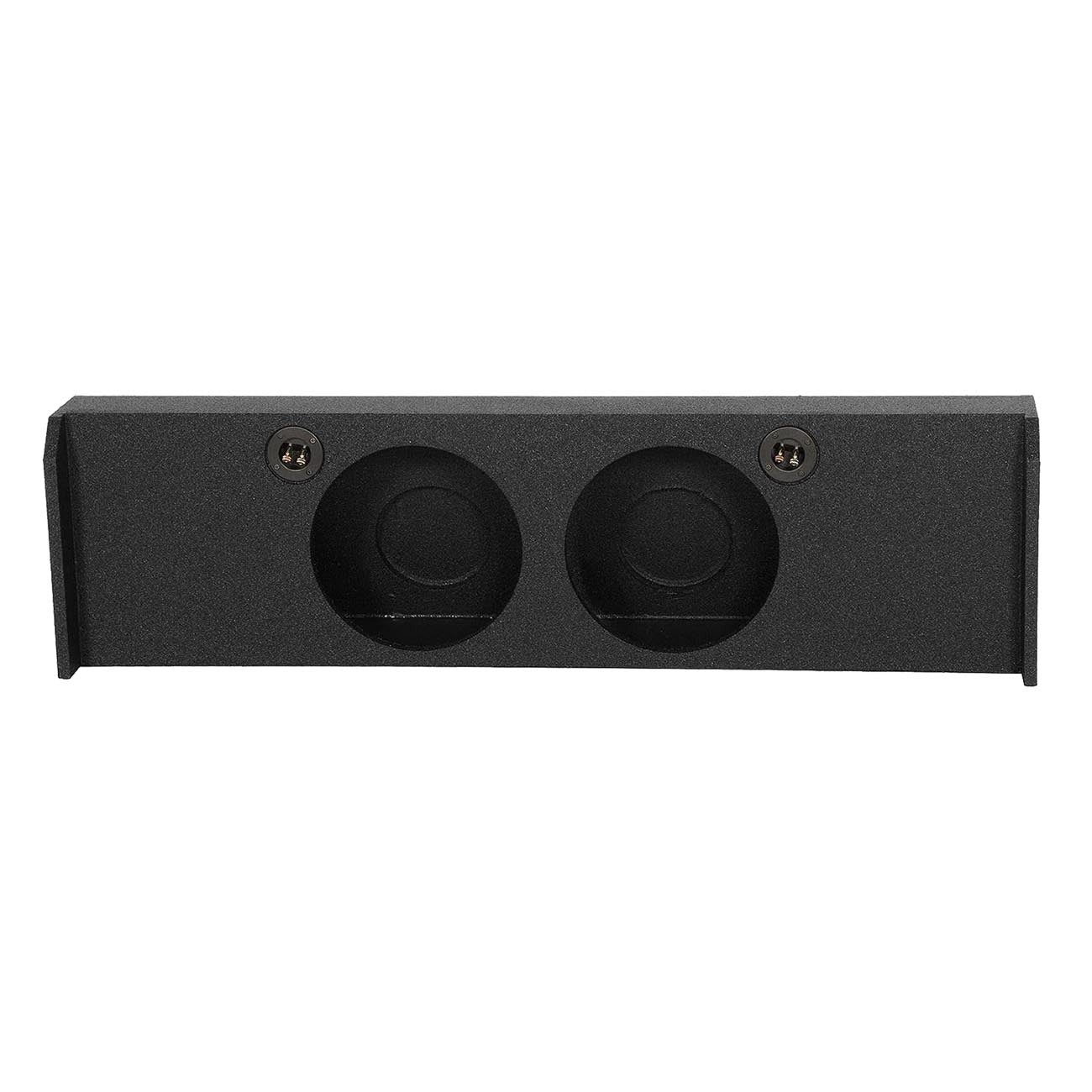 QPower Dual 10" Sealed Empty Woofer Enclosure - Ford '09-'24 F-150 Super Crew'17-'24 Ford F-250/350