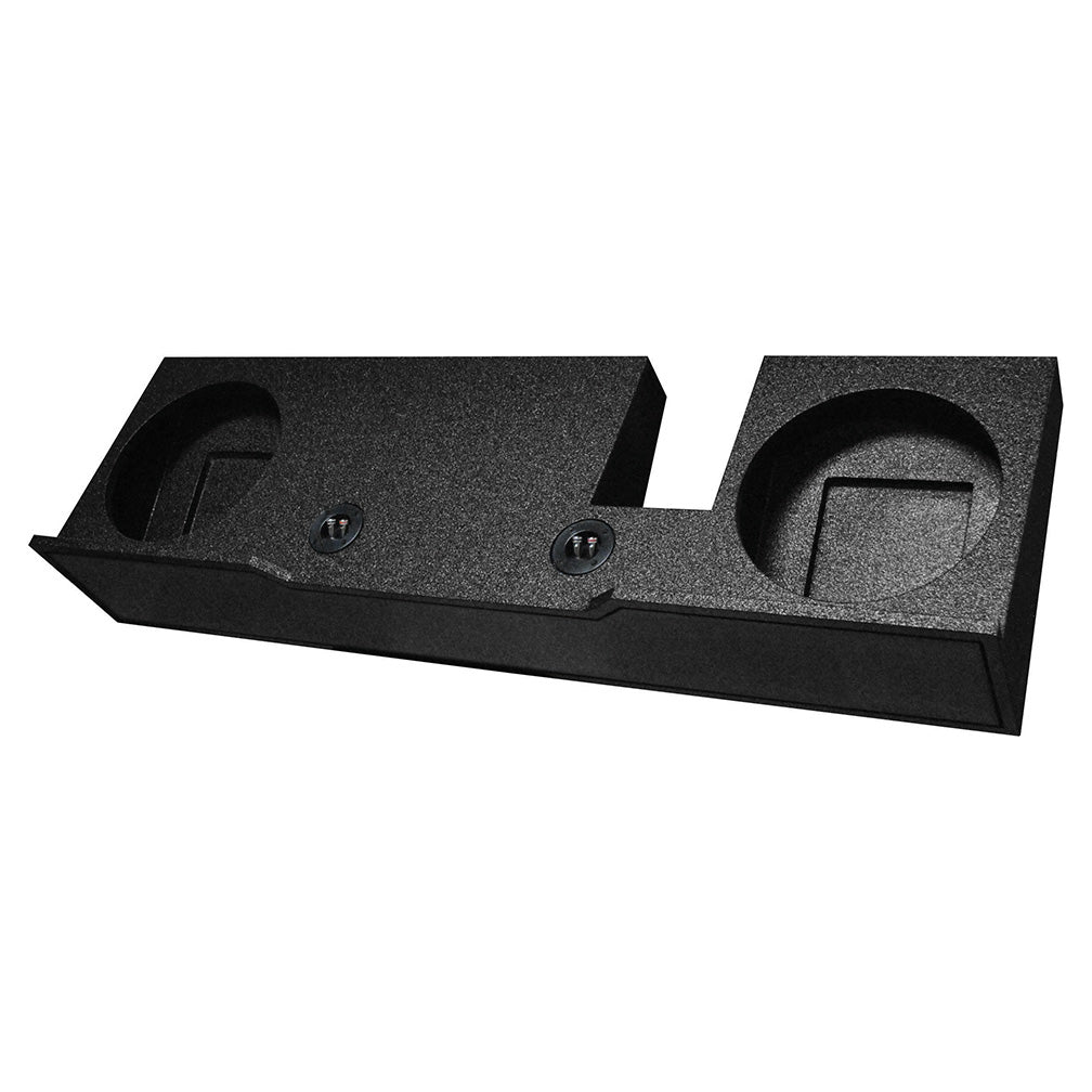 QPower "QBOMB" Ford F-150 Super Crew Cab '04-'08 Dual 12" Empty Woofer Box