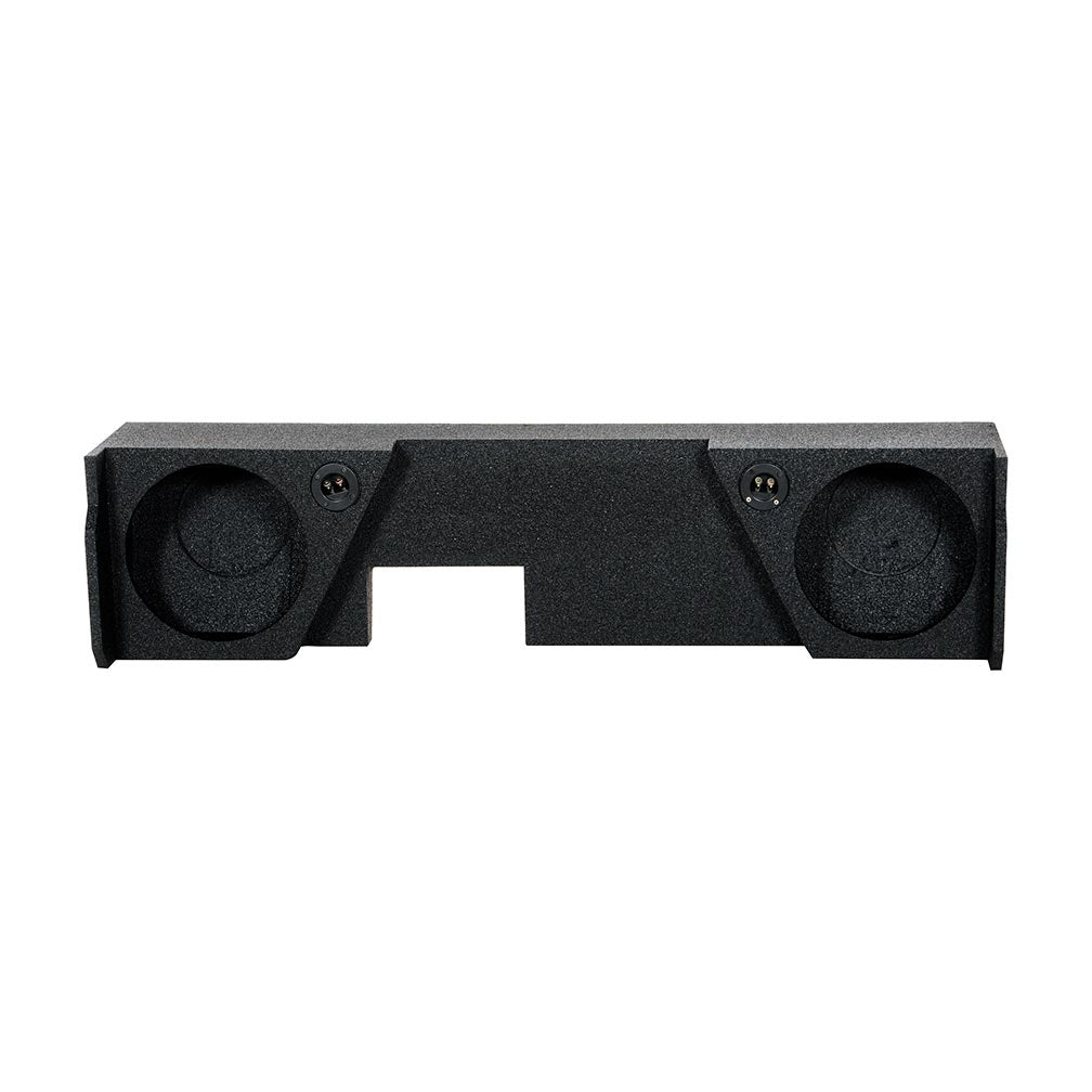 QPower "QBOMB" Chevy/GMC Double Cab '14-'24 Dual 12" Empty Woofer Box