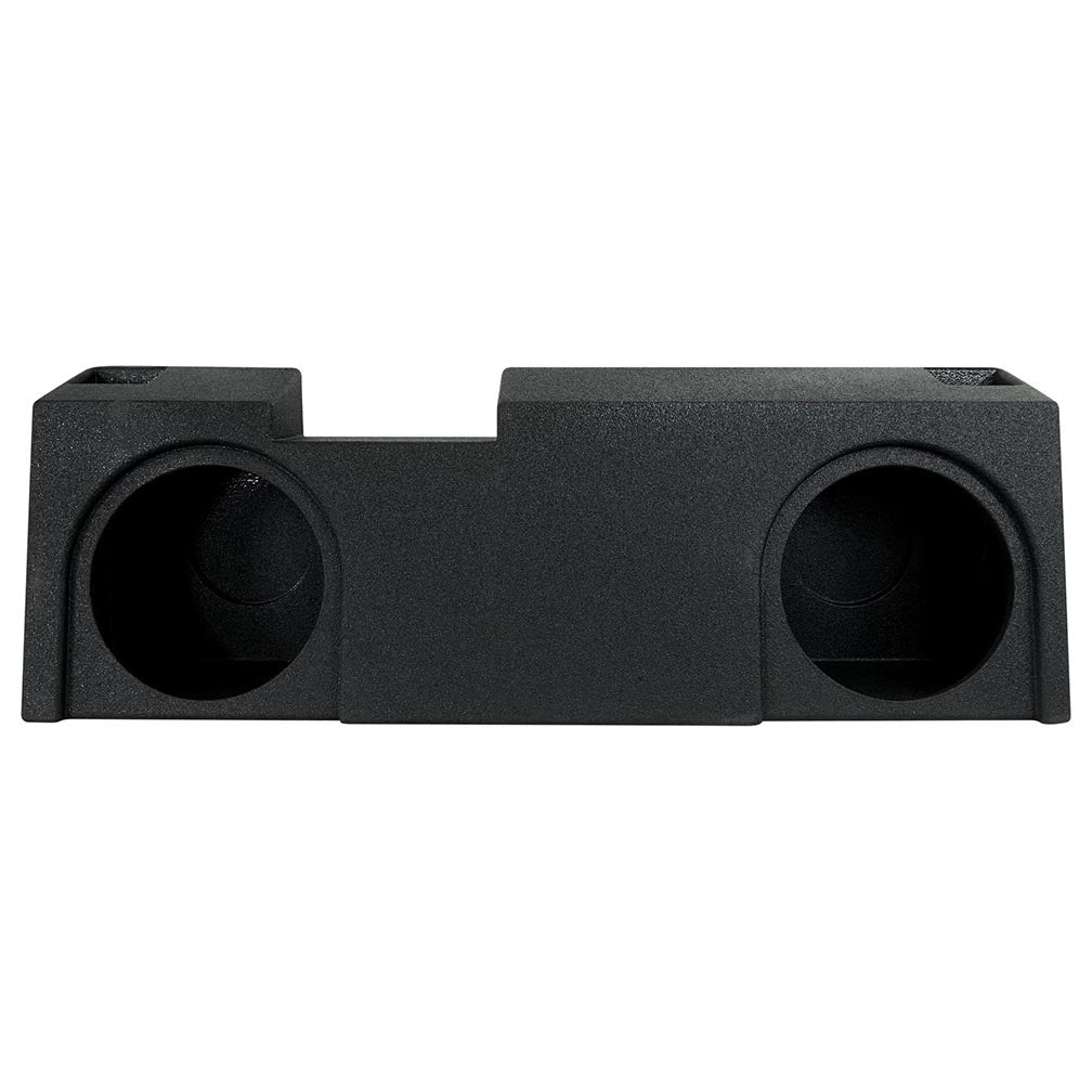 QPower ‚ÄúQBOMB‚Äù Chevy/GMC Crew Cab or Double Cab ‚Äô19-'24 Dual 12‚Ä≥ Vented Empty Woofer Box