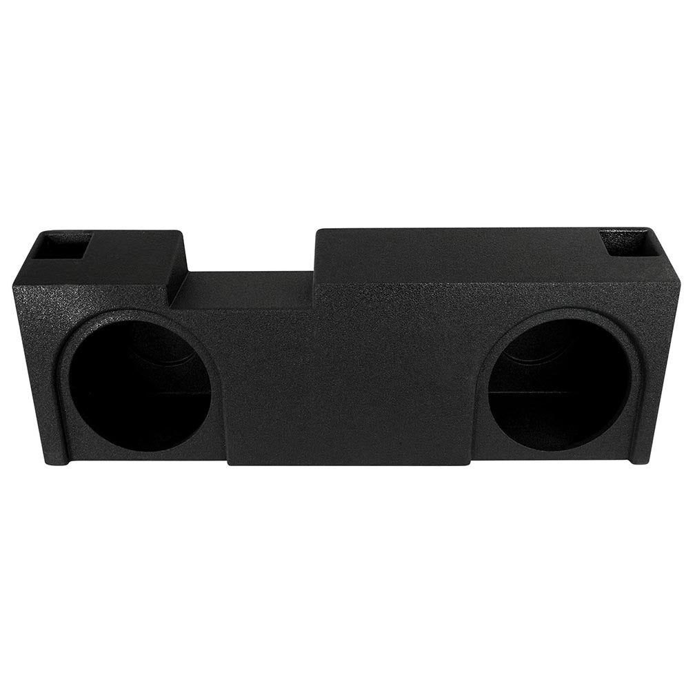 QPower ‚ÄúQBOMB‚Äù Chevy/GMC Crew Cab or Double Cab ‚Äô19-'24 Dual 12‚Ä≥ Vented Empty Woofer Box
