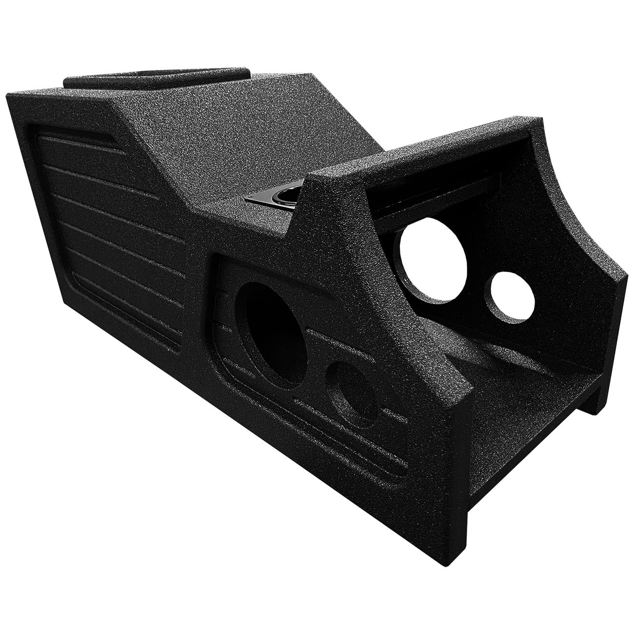 QPower "QBOMB" ‚Äò07 - ‚Äò13  GMC/Chevy Crew Cab Center Console Single 12" Vented Empty Woofer Enclosure