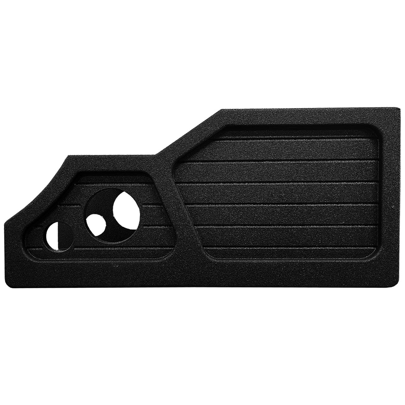 QPower "QBOMB" '14-'18 GMC/Chevy Crew Cab Center Console Single 12" Vented Empty Woofer Enclosure