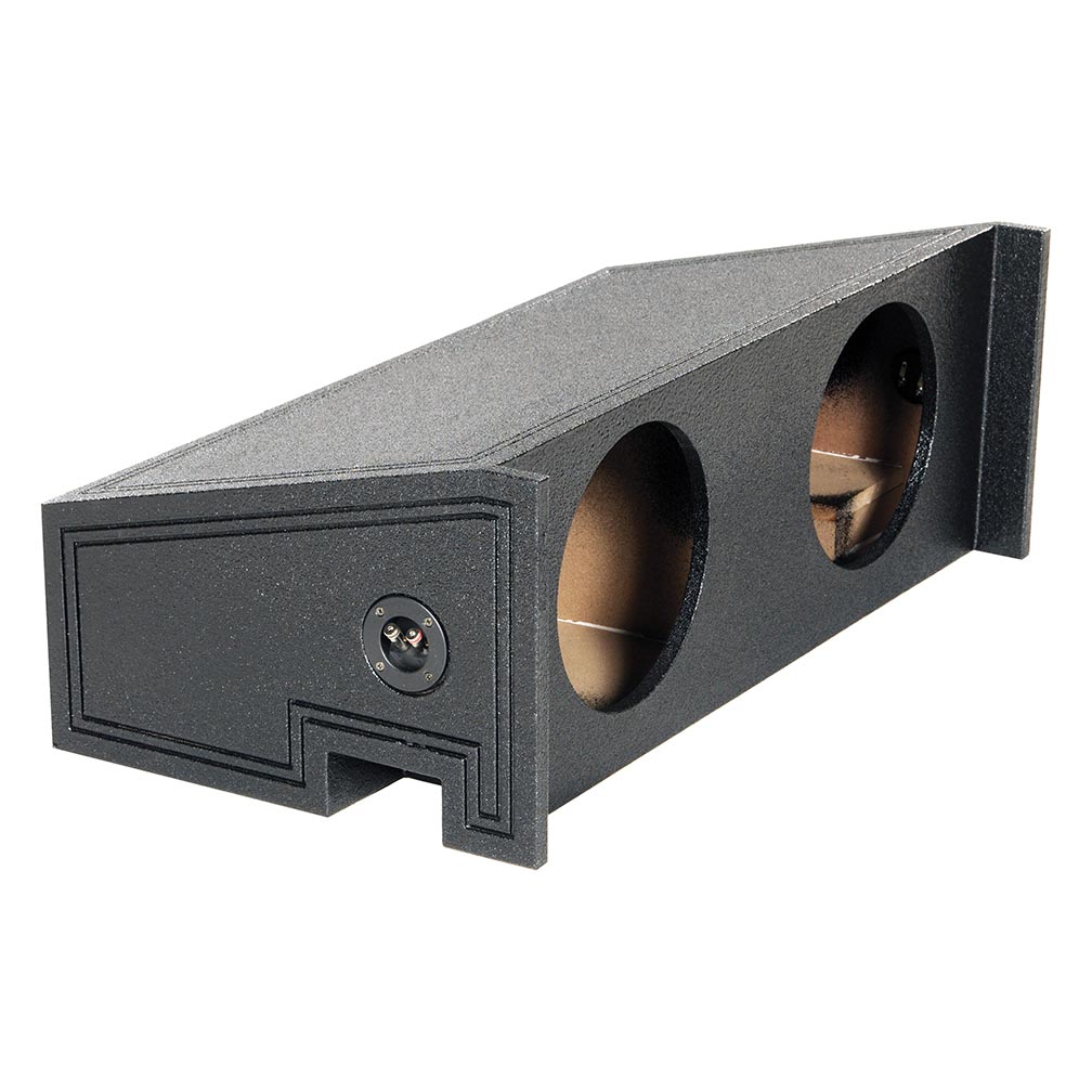 QPower "QBOMB" Jeep Wrangler "All Years" Dual 10" Sealed Woofer Box