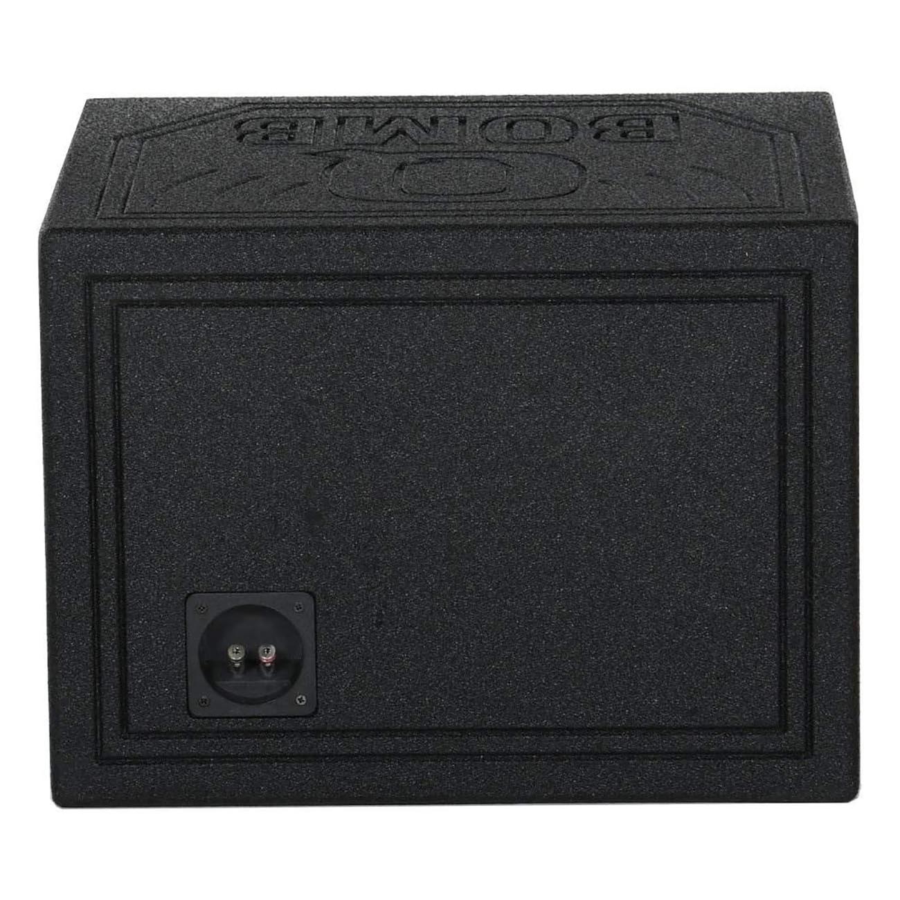 QPower ‚ÄúQBOMB‚Äù Single 10‚Ä≥ Horn-Ported Empty Woofer Box