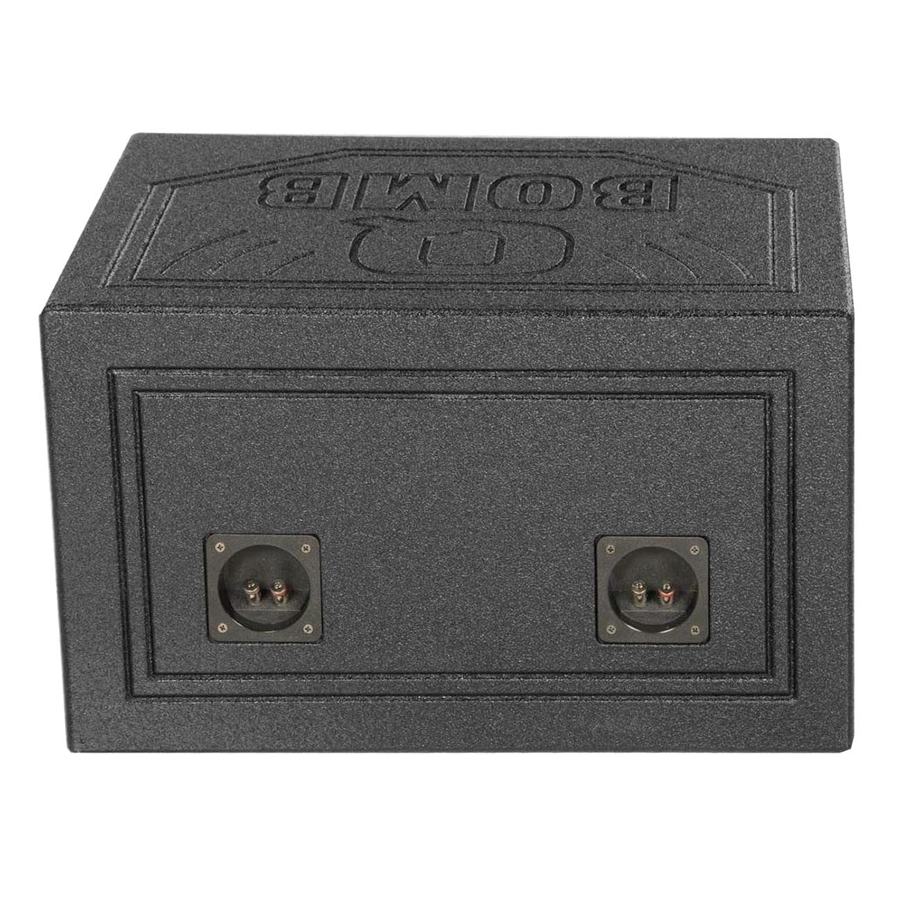 QPower ‚ÄúQBOMB‚Äù Dual 12‚Ä≥ Turbo-Ported Empty Woofer Box