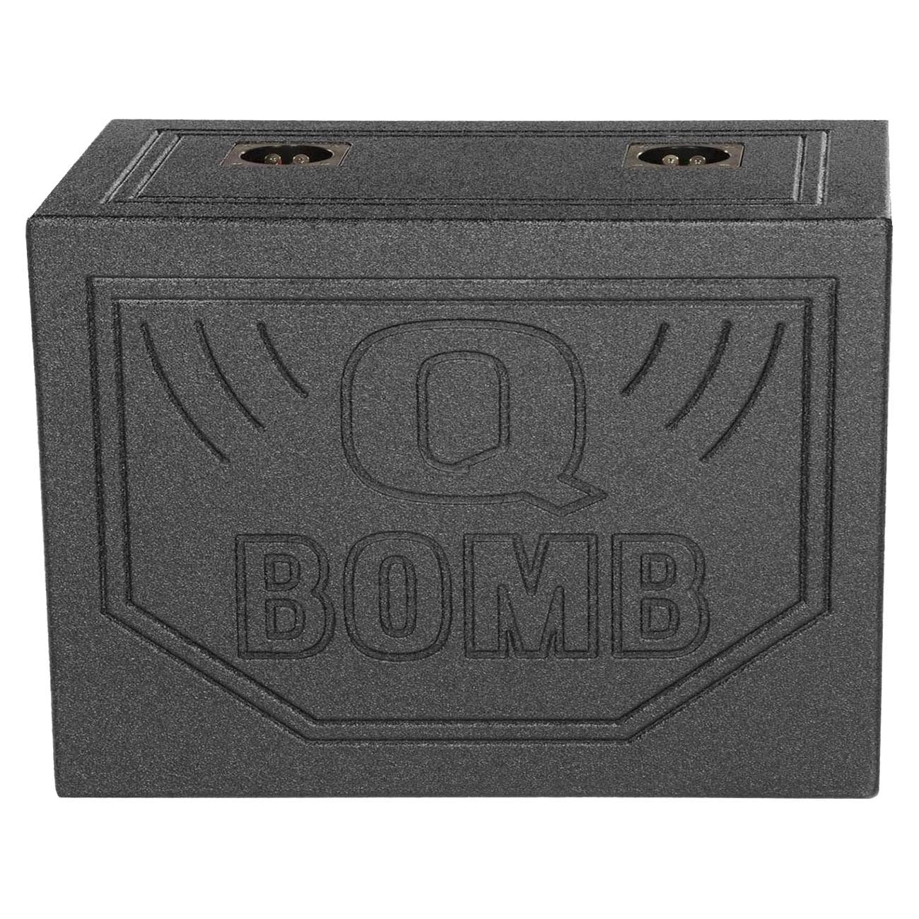 QPower ‚ÄúQBOMB‚Äù Dual 12‚Ä≥ Turbo-Ported Empty Woofer Box