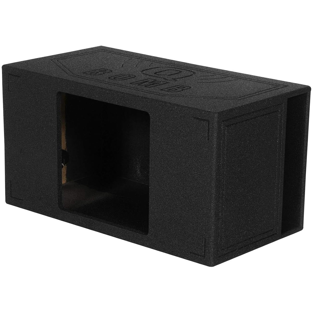 Qpower Single 15" Extra Large Vented QBOMB Square Hole