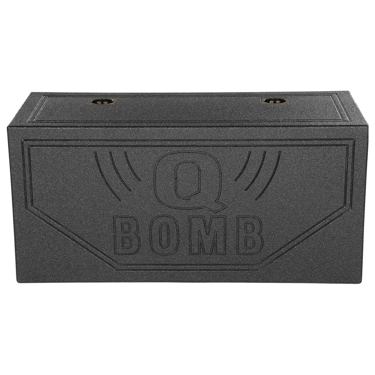 QPower "QBOMB" Dual Square 15" Vented Empty Enclosure
