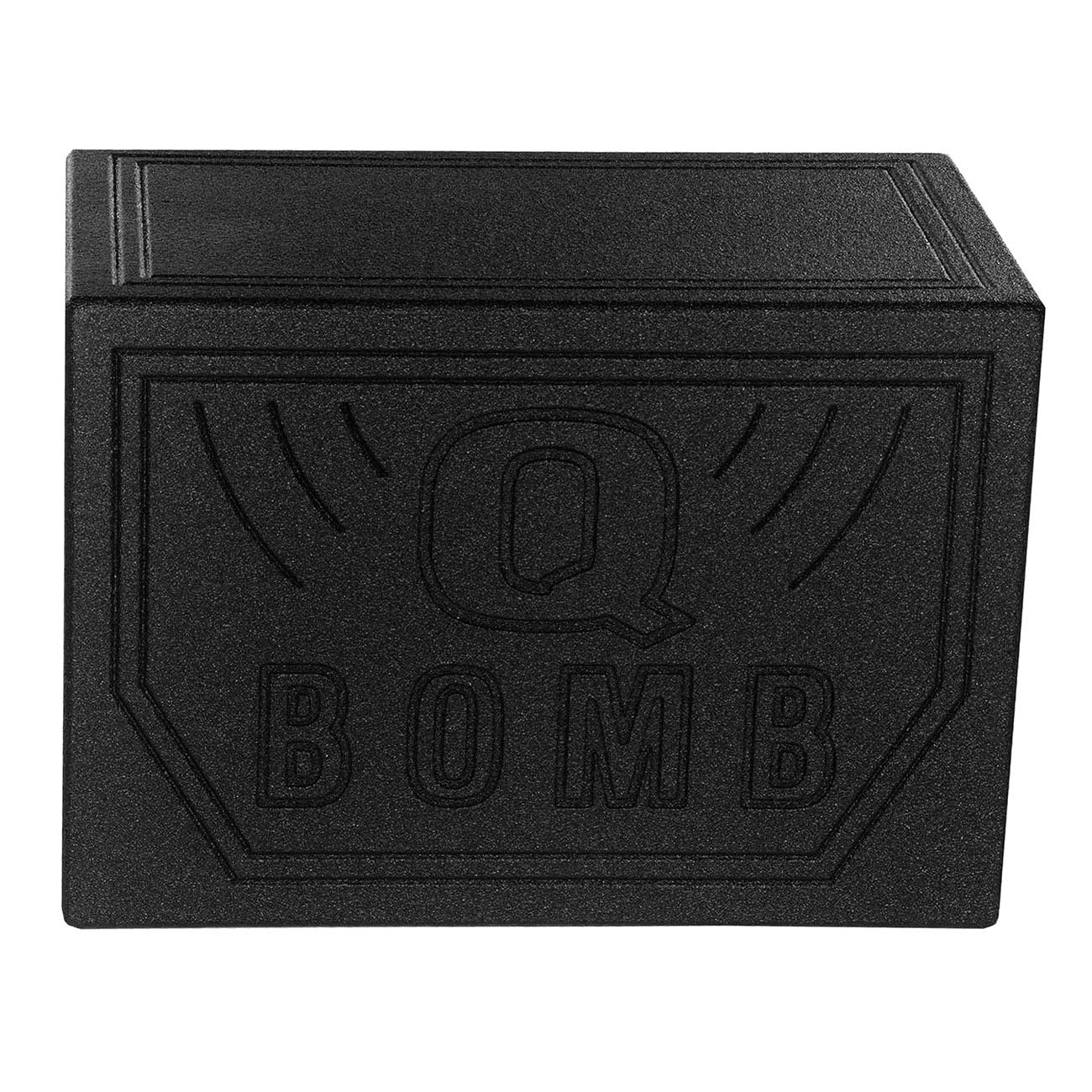Qpower Single 6.5" Enclosure Vented QBOMB with Spray liner