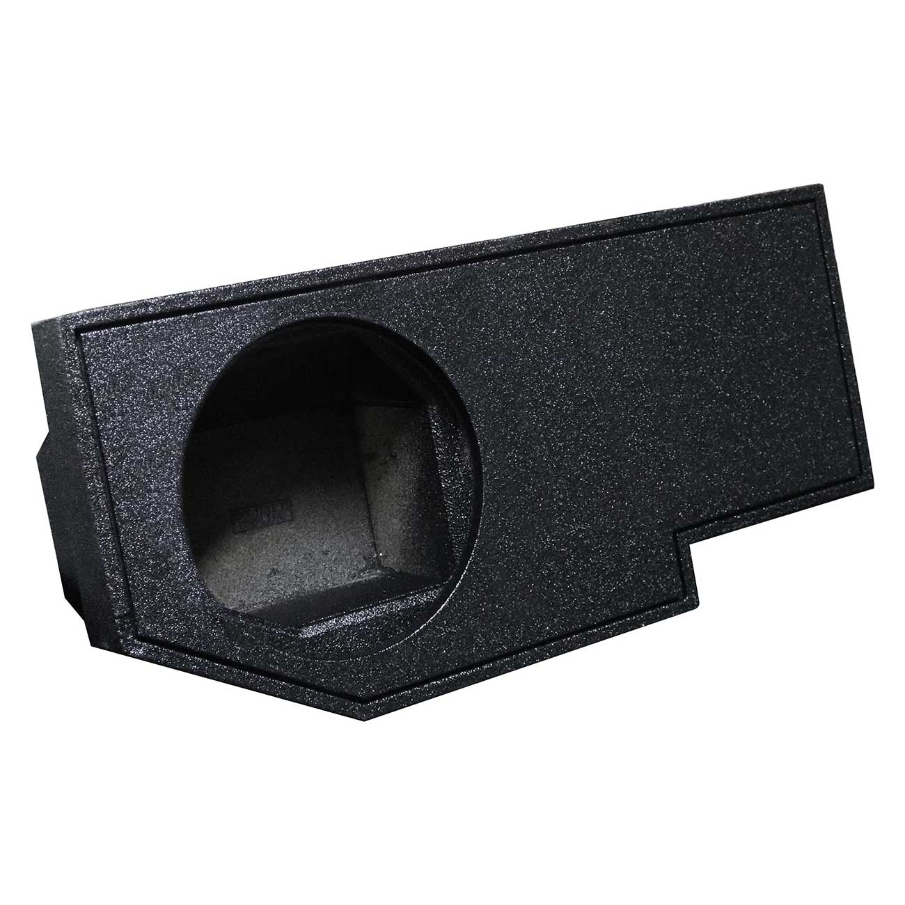 QPower ‚ÄúQBOMB‚Äù Dodge Ram Quad Cab ‚Äô02-‚Äô24 Single 10‚Ä≥ Sealed Empty Woofer Enclosure