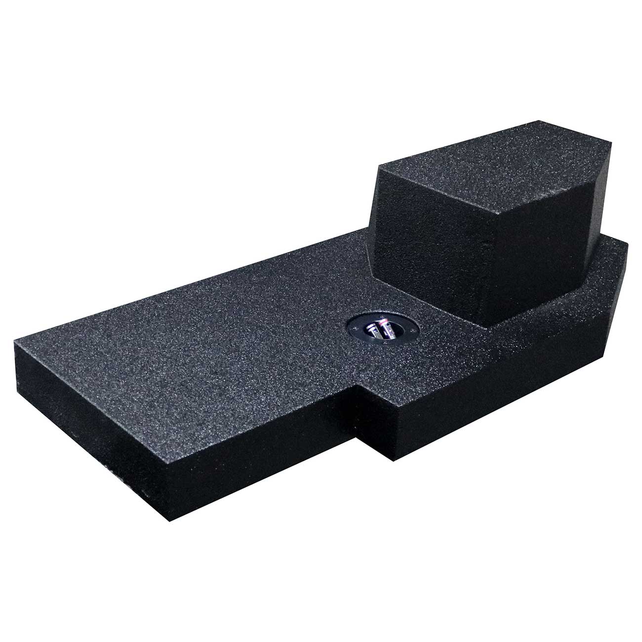 QPower ‚ÄúQBOMB‚Äù Dodge Ram Quad Cab ‚Äô02-‚Äô24 Single 10‚Ä≥ Sealed Empty Woofer Enclosure