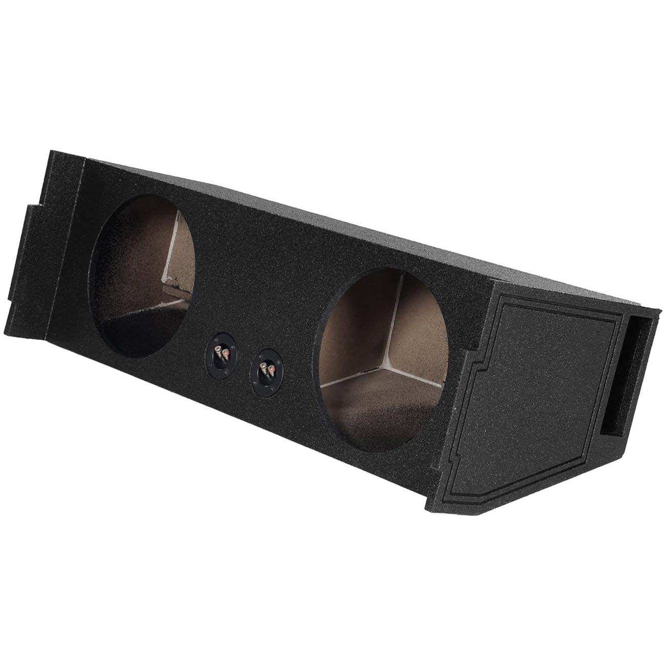 QPower "QBOMB" Dual 10‚Ä≥ Vented Empty Woofer Box - All Full Size SUV