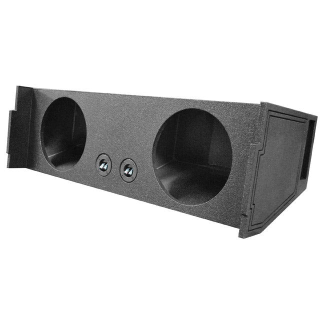 QPower "QBOMB" Dual 12‚Ä≥ Vented Empty Woofer Box - All Full Size SUV