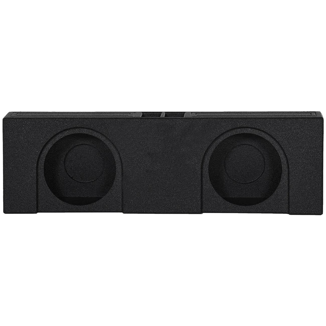 Qpower QBOMB Dual 10" Vented Empty Box Behind Seat Mount