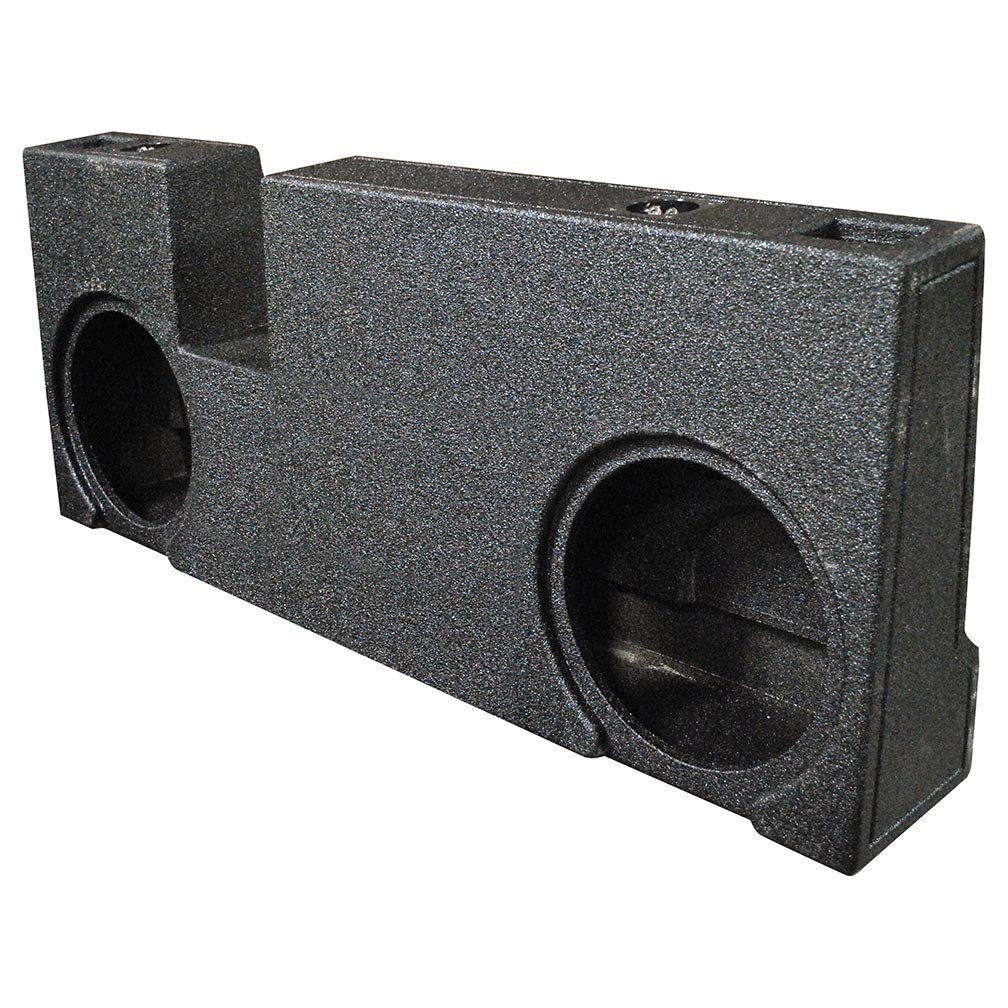 Qpower ‚ÄúQ-Bomb‚Äù Toyota Tundra Double Cab '07 - '24 Dual 12‚Äù Ported Woofer Enclosure