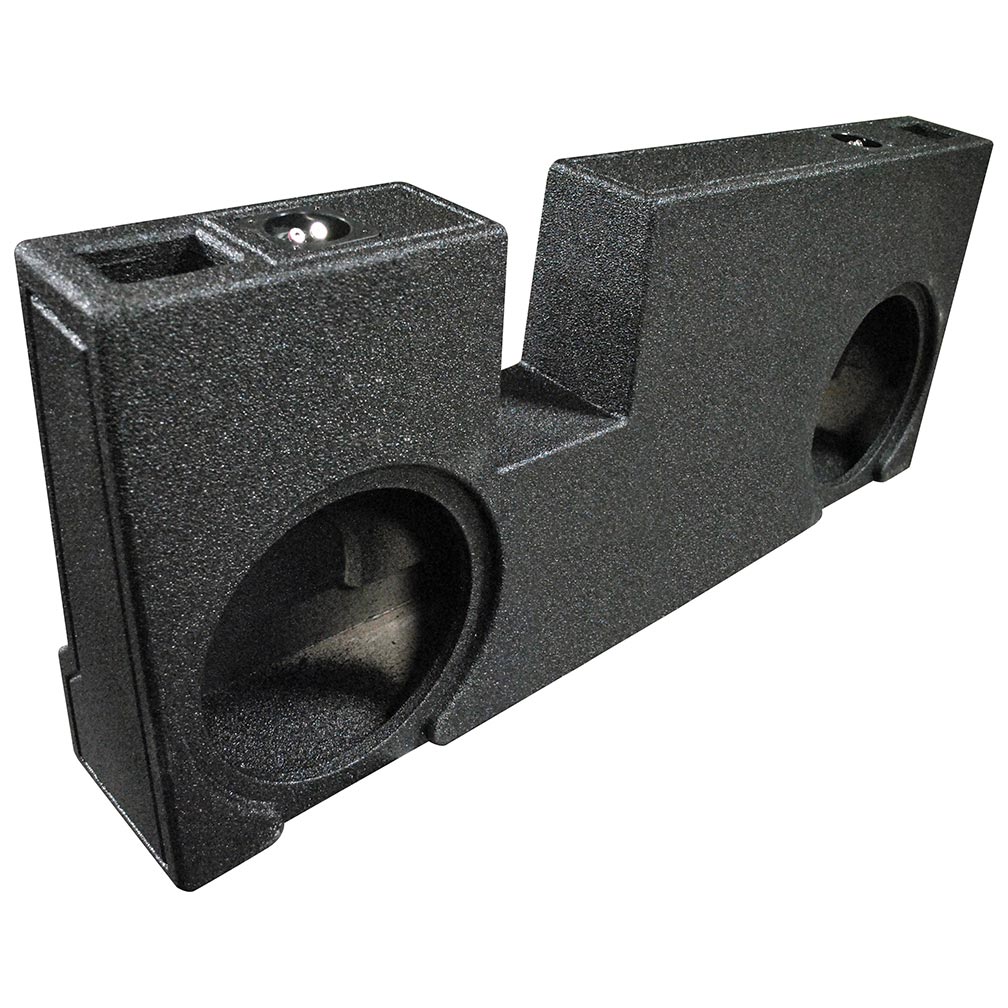 Qpower ‚ÄúQ-Bomb‚Äù Toyota Tundra Double Cab '07 - '24 Dual 12‚Äù Ported Woofer Enclosure