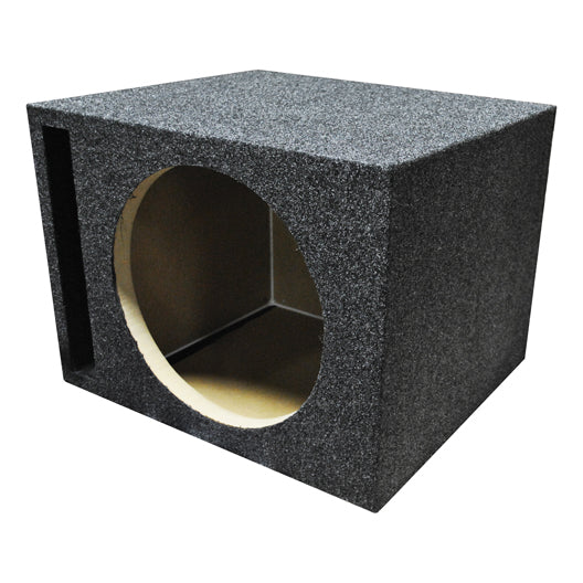 Single 10‚Ä≥ Slot Ported Vented Heavy Duty Empty Woofer Enclosure