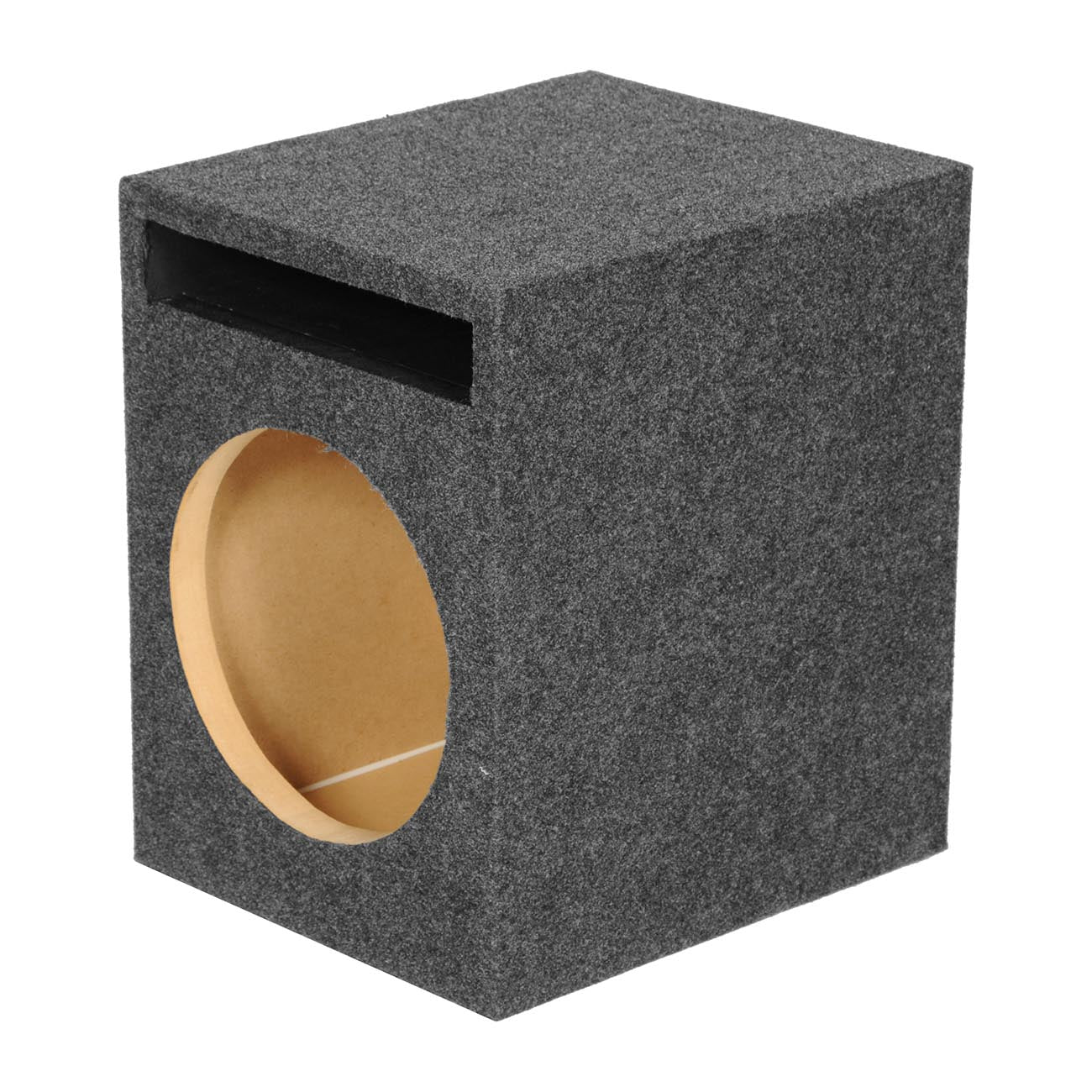 Single 10‚Ä≥ Slot Ported Vented Heavy Duty Empty Woofer Enclosure