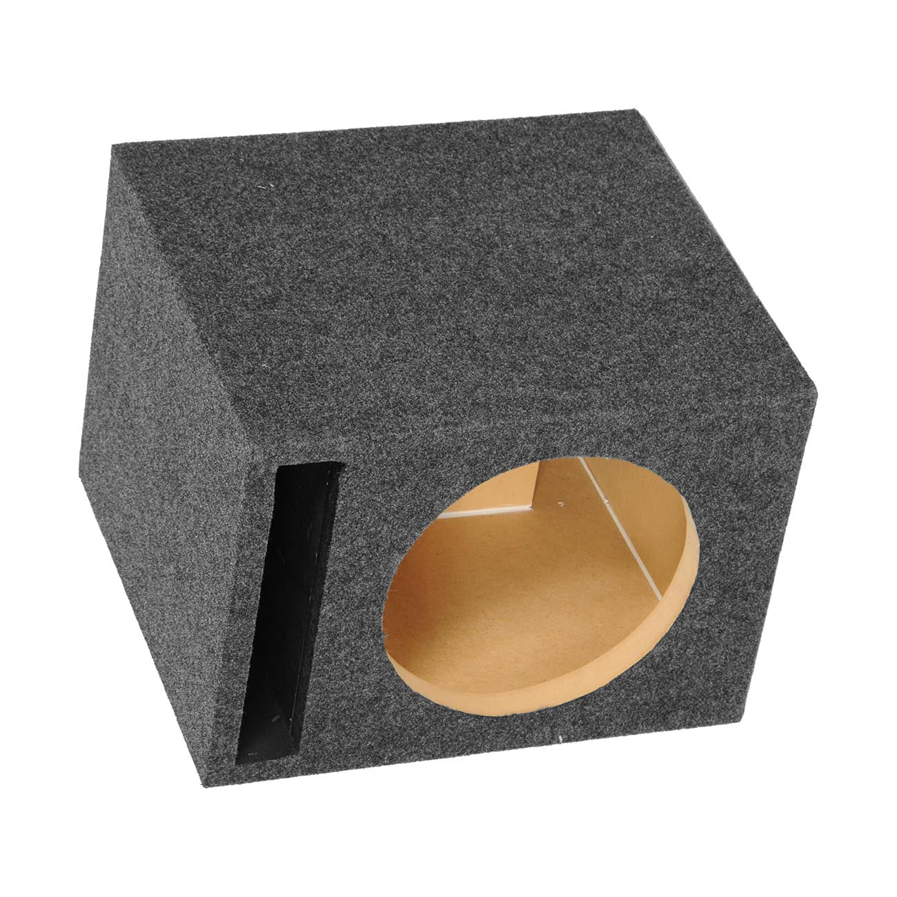 Single 10‚Ä≥ Slot Ported Vented Heavy Duty Empty Woofer Enclosure