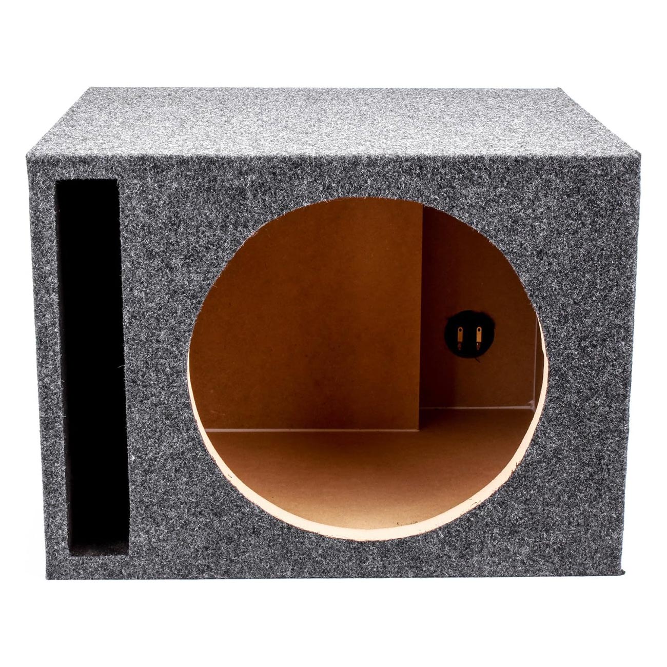 Single 12‚Ä≥ Slot Ported Vented Heavy Duty Empty Woofer Enclosure