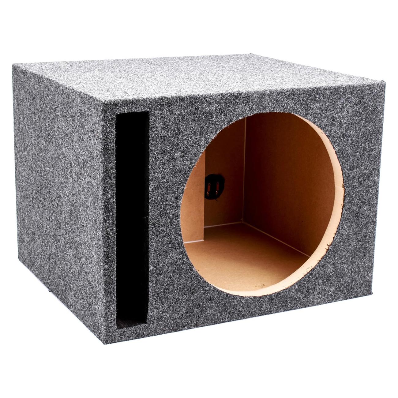 Single 12‚Ä≥ Slot Ported Vented Heavy Duty Empty Woofer Enclosure