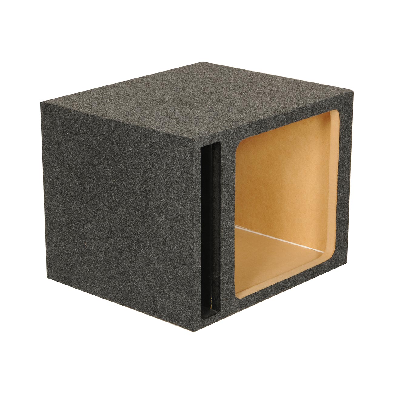 Qpower Single Square 15‚Ä≥ Slot Ported Empty Woofer Enclosure