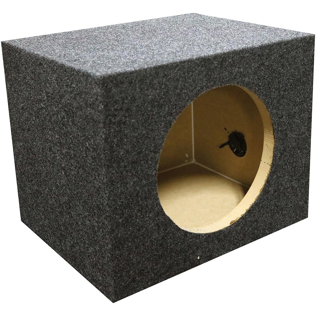 QPower Single 10‚Ä≥ Heavy Duty Sealed Empty Woofer Box