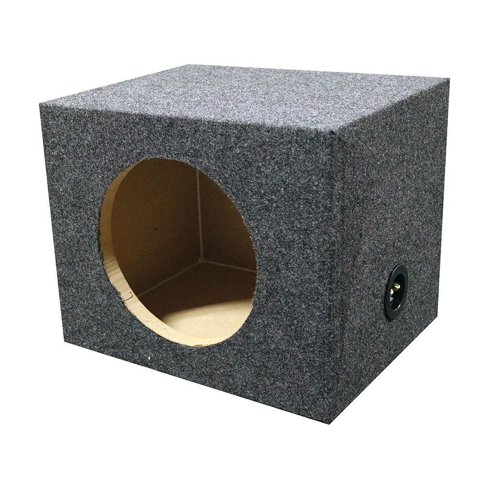Qpower Single 12‚Ä≥ Heavy Duty Sealed Empty Woofer Box