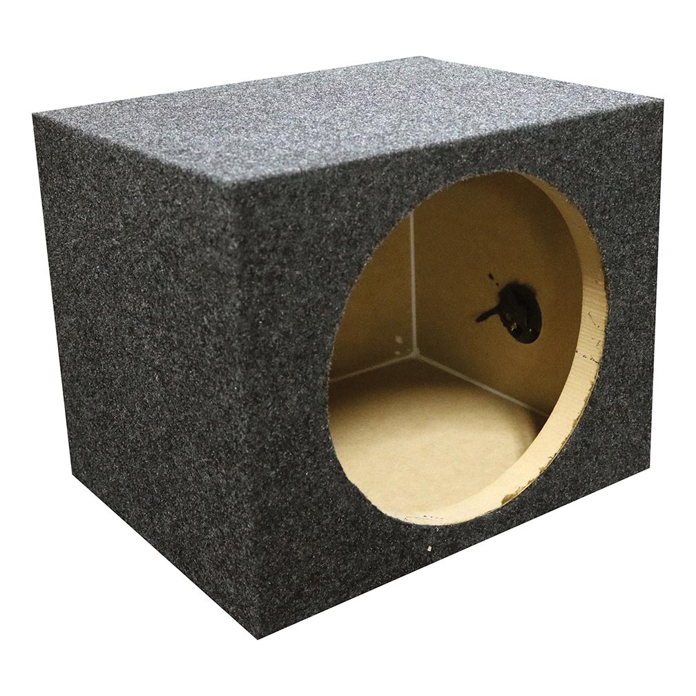 EMPTY WOOFER BOX 15" SQUARE QPOWER
