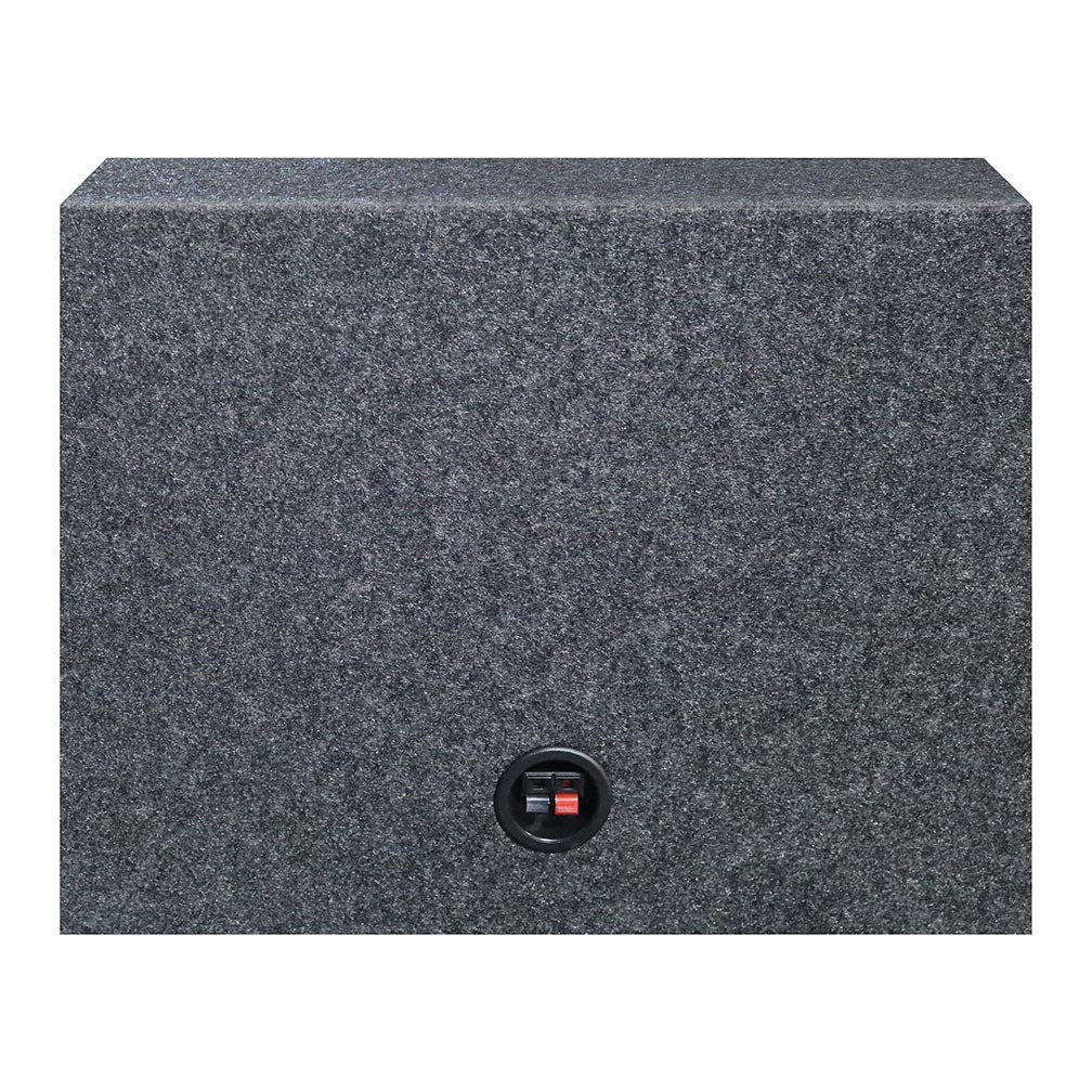 QPower Single 10‚Ä≥ Sealed Angled Empty Woofer Boxes (Pair)