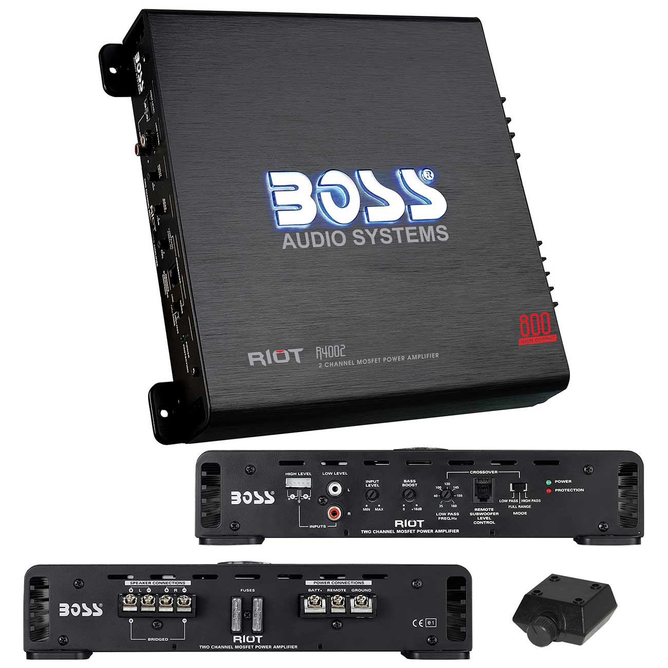 Boss Audio 2 Channel Amplifier 600W RMS/800W MAX