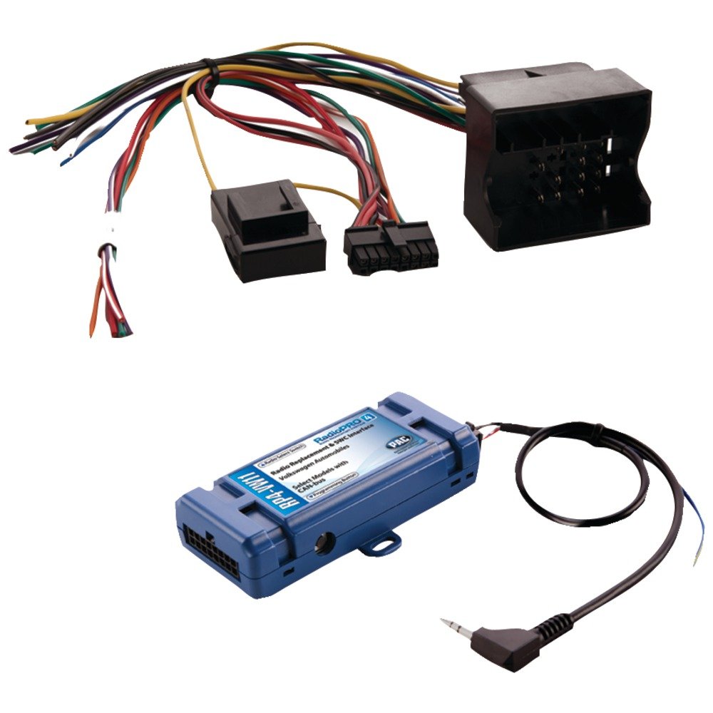 PAC radio replacement and SWC interface for ‚Äò02 - ‚Äò15 VW Vehicles with CAN bus