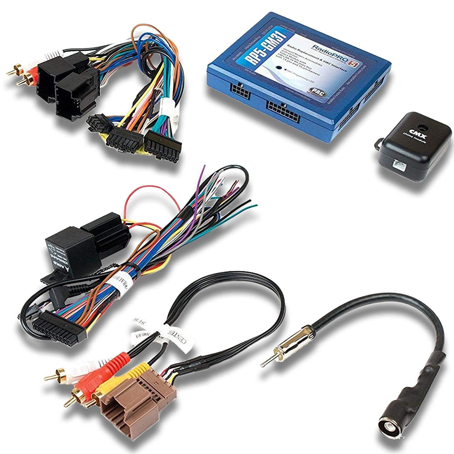 PAC OnStar Radio Replacement Interface/Steering Wheel Control for Select ‚Äô06-‚Äô17 GM Vehicles
