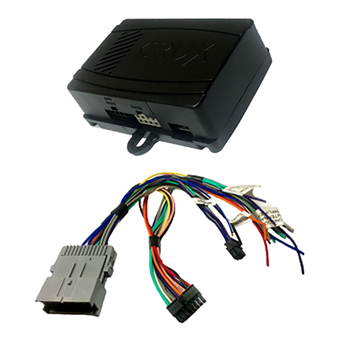 CRUX Radio Replacement Interface for Select ‚Äô00-13 GM Class II Vehicles with Chime [SOCGM17C]