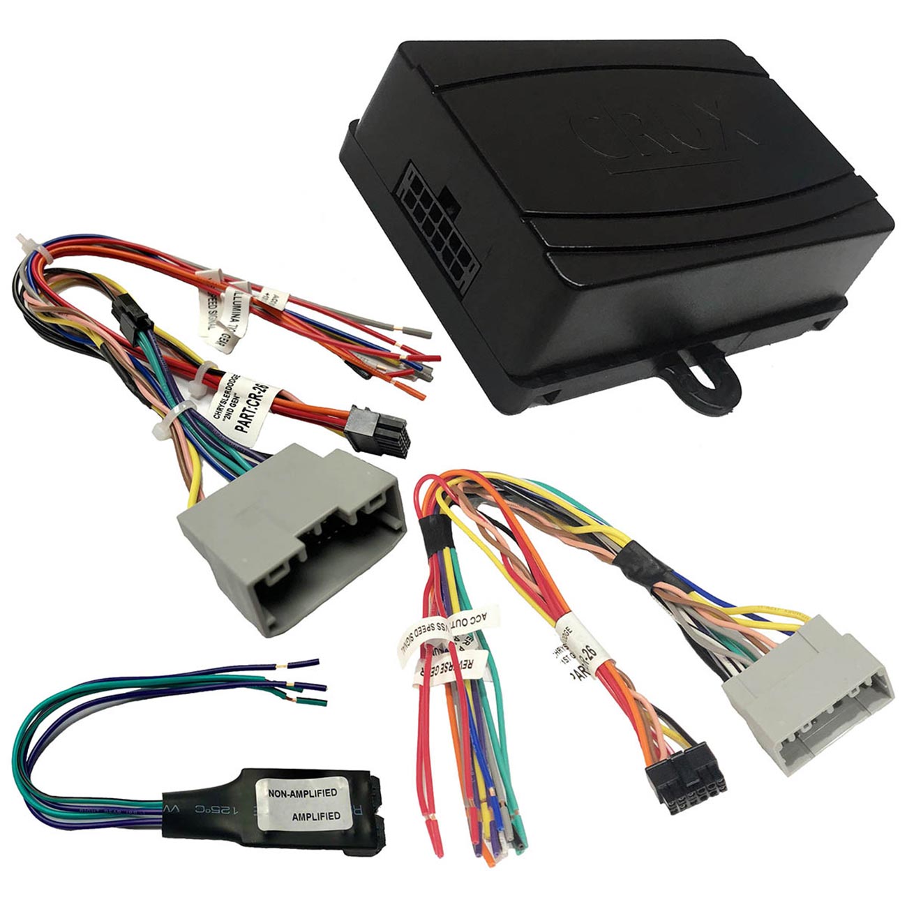 CRUX Radio Replacement Interface with SWC Retention for Select ‚Äô05-‚Äô18 Chrysler/Dodge/Jeep Vehicles