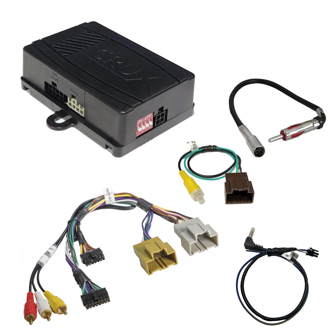 Crux Radio Replacement Interface with Steering Wheel Control for Select 2016-2018 for 7‚Äù GM IOA & I