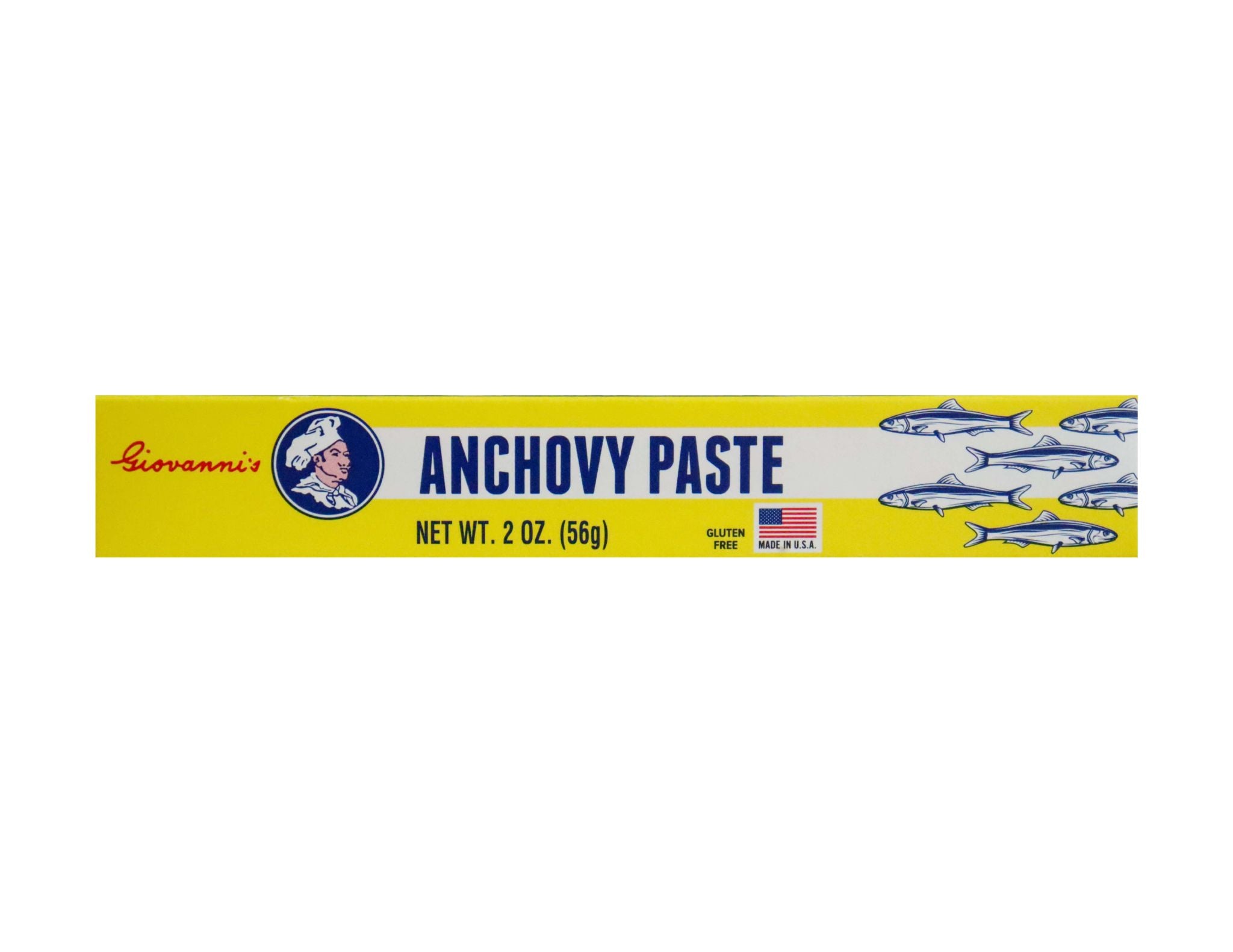 Giovanni’s Anchovy Paste - Case of 12 - 2 oz.