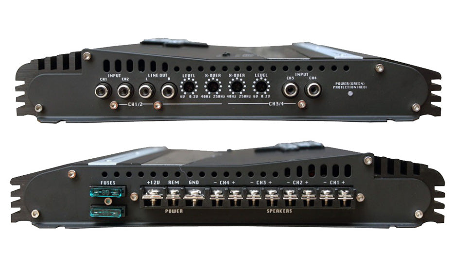 Lanzar 2000W 4 Channel High power Mosfet Amplifier