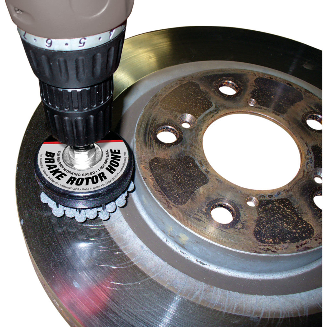 Performance Tool 2-1/2-Inch Brake Rotor Hone