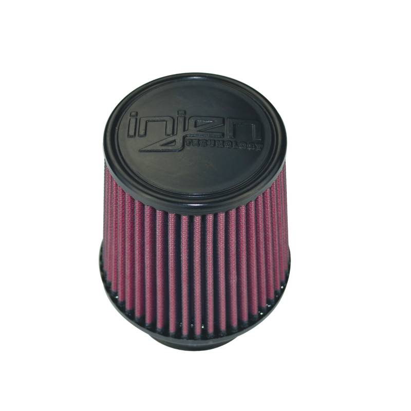 Injen 8-Layer Oiled Cotton Gauze Air Filter (Black/Red) [X1017BR]