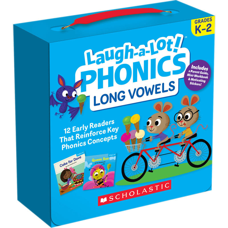 SCHOLASTIC TEACHING SOLUTIONS - Laugh-A-Lot Phonics: Long Vowels (Parent Pack)